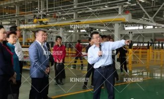 【新闻】天下政协委员教科卫体委员会副主任、科技部原副部长曹健林向导天下政协调研组莅临不朽情缘mg机械人调研