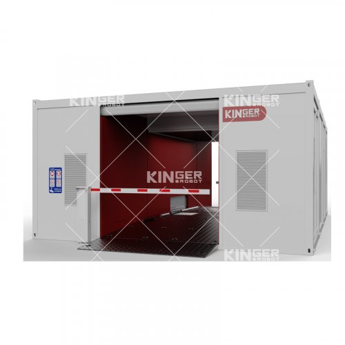 乘用车高效双仓换电机械人